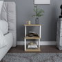 Hanah Home Carter - Oak, White